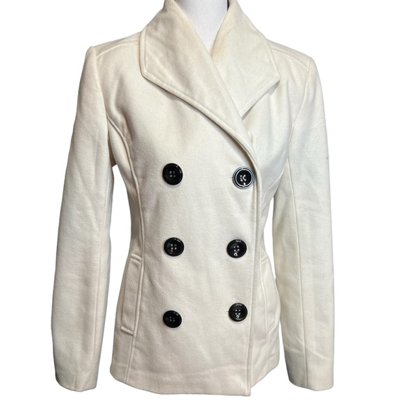 Rampage Jackets & Blazers - Rampage Woman’s Pea Coat Trench Jacket Sz M